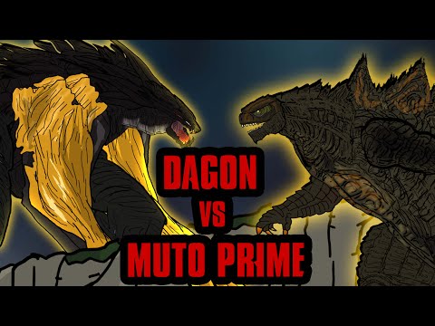 Dagon vs Muto Prime ----KAIJU MOMENTS----
