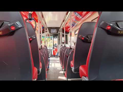FAST DRIVER | Service 57: Go North East 5498/NK69 FBN - ADL Enviro 200MMC/ADL Dart SLF 5