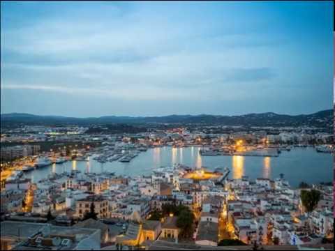 Time Lapse desde la plaza de la catedral en Dalt Vila - Ibiza