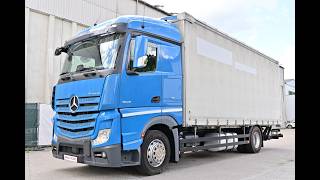 Tentinis sunkvežimis Mercedes-Benz Actros 1843 E6 Retarder LBW AHK 2,8m | Vaizdas 4 - Autoline
