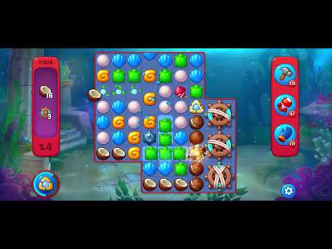 Fishdom Hard level 11504 no boosters フィッシュダム ハード