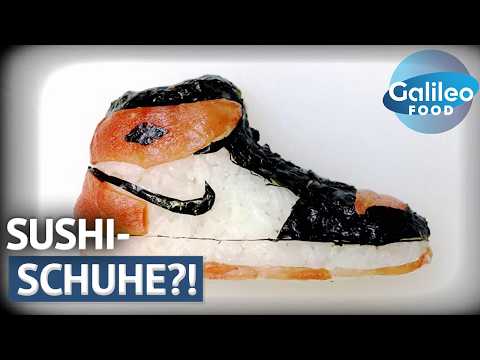 Sushi trifft Streetwear: 25‑Euro‑Turnschuhe zum Reinbeißen?! | Galileo Food
