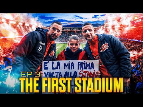 HIS FIRST NAPLES AT THE STADIUM 🩵