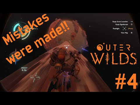 I made LOTS of Mistakes on the Hourglass Twins! | Outer Wilds Ep 4