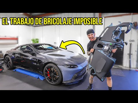 RECONSTRUYENDO UN ASTON MARTIN VANTAGE 2019 DESTRUCIDO PT5