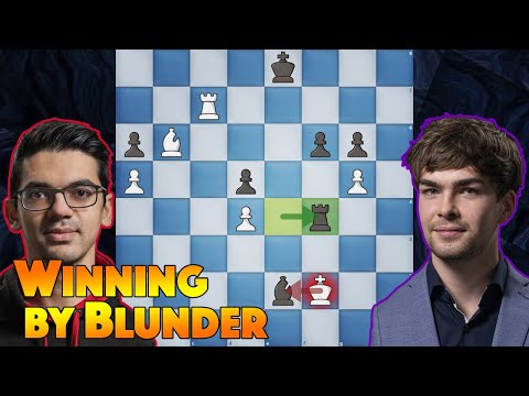 Winning the Tournament by... Blunder! | Giri vs van Foreest | TATA Steel 2021