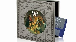 Game's box of "The Bard's Tale" comes to life...