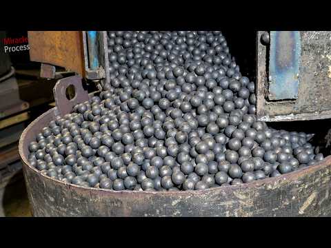Interesting Grinding Steel Balls Mass Production Factory