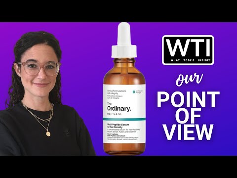 The New Ordinary Hair Growth Serum - WTI product video review
