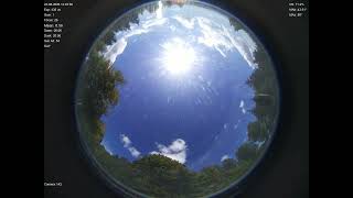 2026-08-22 All sky camera capture from Poiana Rusca Mountains, Romania