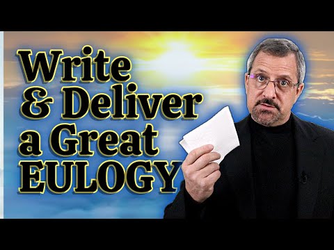 How to Write and Deliver a Eulogy: Finding Comfort in Words