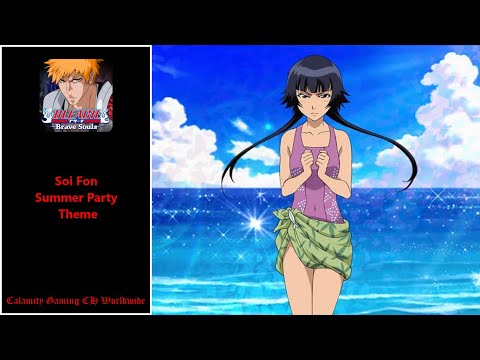 Bleach Brave Souls - Soi Fon Summer Party Theme | 1080p