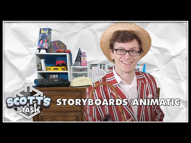 Storyboards/Animatics - "Scott The Woz on G4" Intro