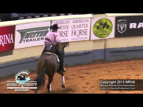Bejewled ridden by Stefano Calcagnini - 2013 NRHA Futurity(Open Fut. 1st Go - Section 3)