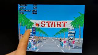 OutRun Amiga Port In Progress... Getting Faster, Slowly!
