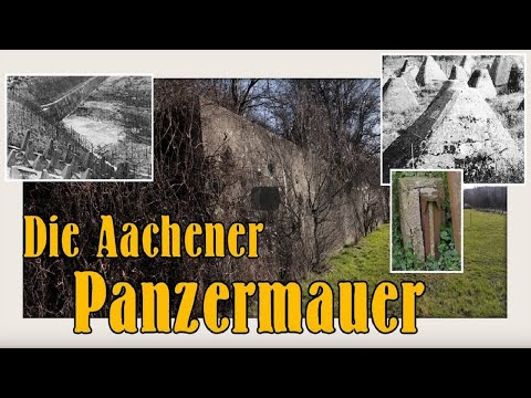 Die Panzermauer bei Aachen Relikte des Westwalls Dragon's Teeth