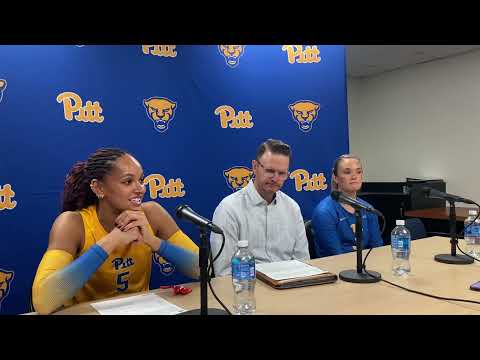 Pitt Volleyball Press Conference After Sweep of Wake Forest