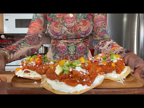 How To Make The BEST Chicken Tinga Tostadas!