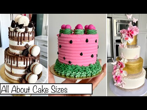 All About Cake Sizing and Portion Sizes for Your Baking Business | Custom Cake Business Tips