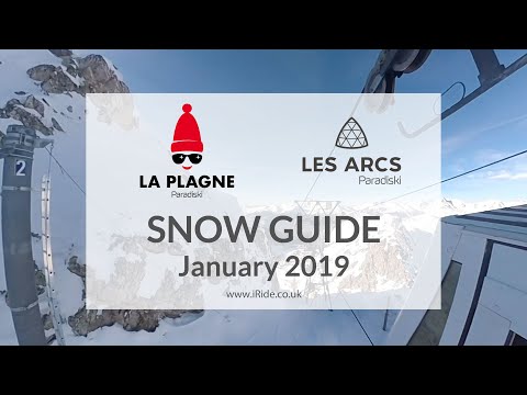 Guide to La Plagne in January / La Plagne en Janvier | SnowGuru
