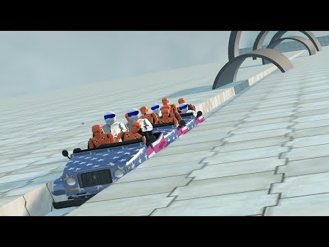 Mortal Roller Coaster #2 Beamng drive