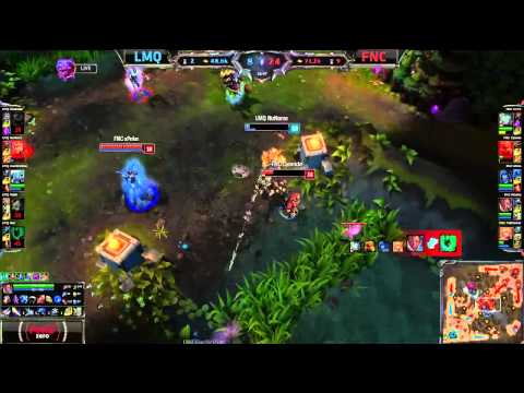 World Championship 2014 - Rekkles Penta Kill  Fnatic vs LMQ