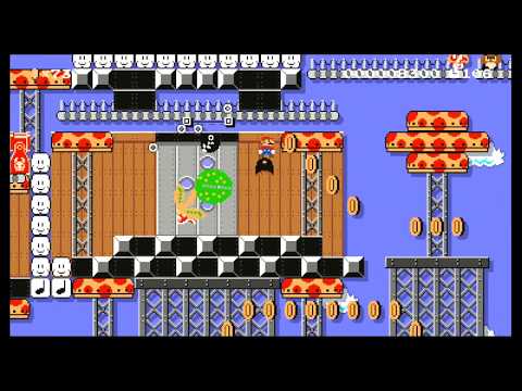 ♥Auto Mario Kart City Escape!♥ by James - SUPER MARIO MAKER - NO COMMENTARY 1bf