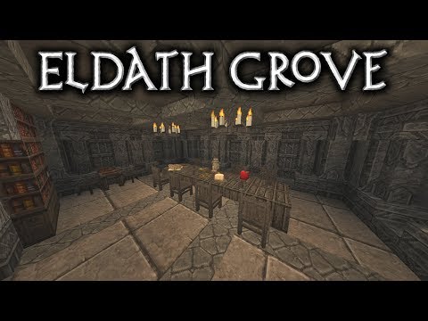 Minecraft: Eldath Grove - Ep6 Druids Cave Part2/2 (Let's Build)