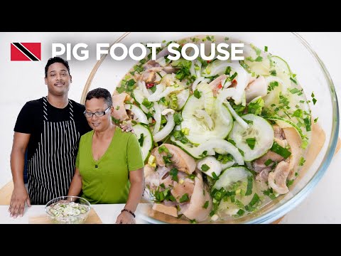 Bess Pig Foot Souse Recipe by Shaun & Gizelle πΉπΉ Foodie Nation