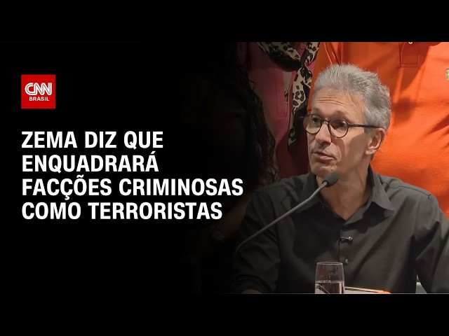 Em convenção, Zema diz que enquadrará facções criminosas como terroristas | BASTIDORES CNN