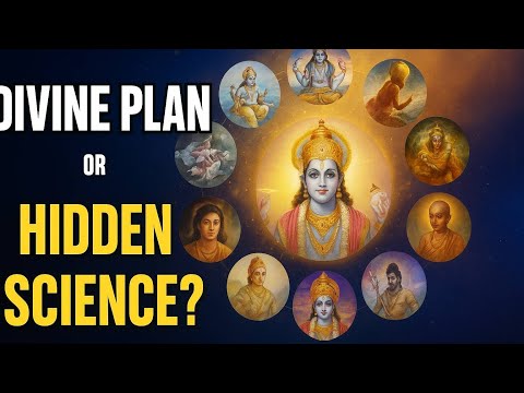 “Evolution Hidden in Vishnu’s🕉️ 10 Avatars – Ancient Science?”