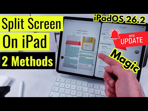 (2026 Update) How to Split Screen on iPad in iPadOS 26—Use 2, 3, or 4 Apps at Once!