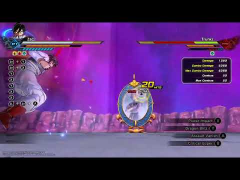 Hell's Impact Combo | Dragonball Xenoverse 2