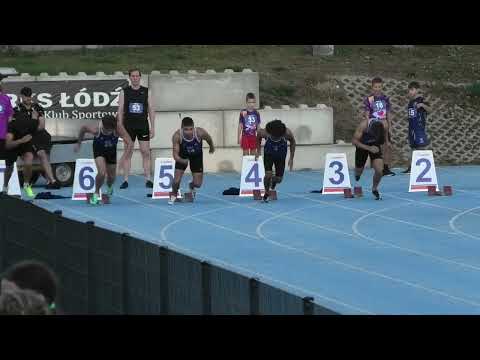 100m M bieg 1 - Łódź 20240922