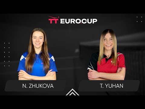 16:45 Nadiia Zhukova - Tetiana Yuhan 27.05.2025 TT Euro.Cup Women Ukraine Star TABLE 3