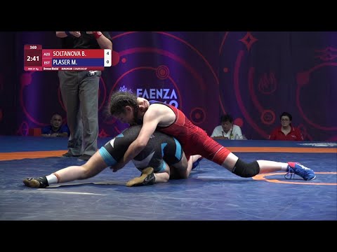 BRONZE WW - 57 kg: B. SOLTANOVA (AZE) v. M. PLASER (EST)