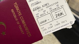🇦🇷 İstanbul’dan Buenos Aires’e Uçuşumuz #arjantin #buenosaires #gidelimburalarda