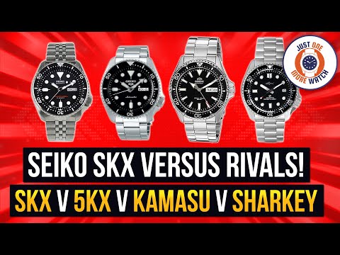 Seiko SKX v Rivals! (Seiko 5KX, Orient Kamasu, Sharkey)