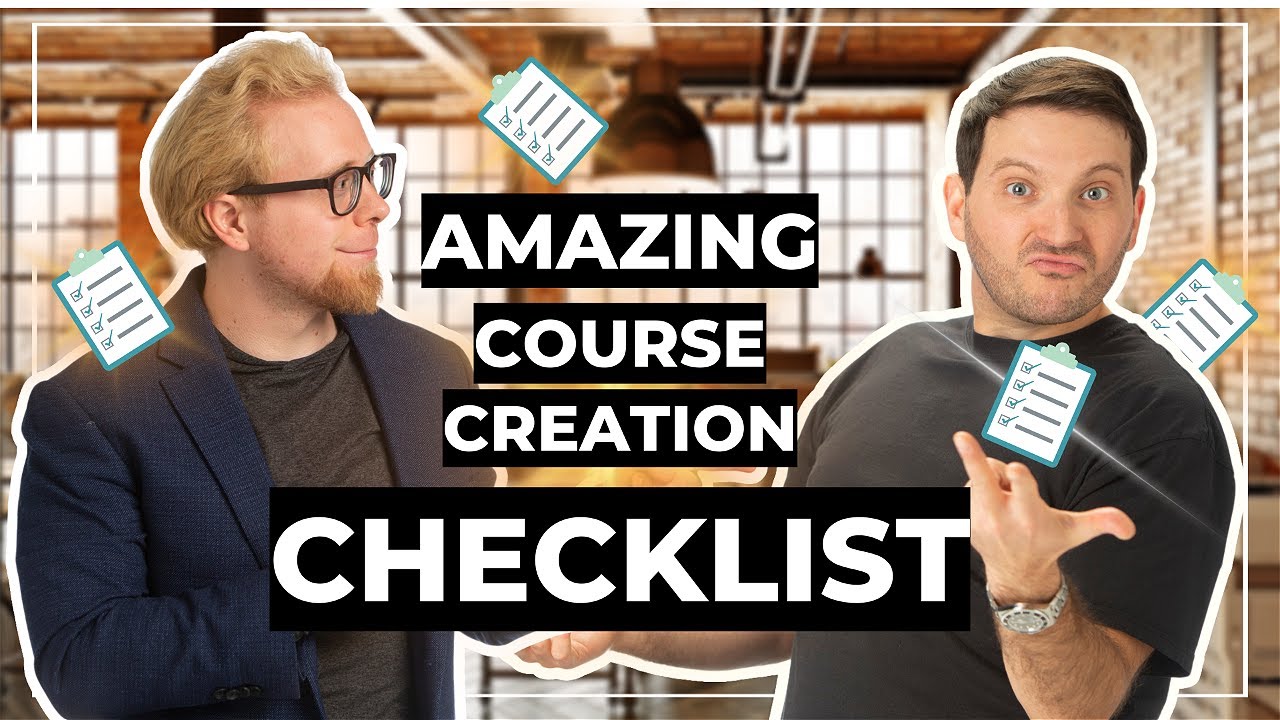 Your Ultimate Course Creation Checklist [ Free Download ]