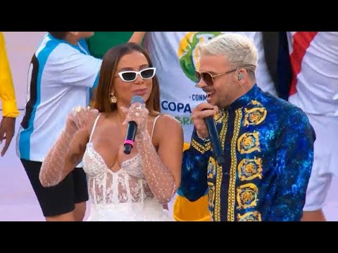 Anitta y Pedro Capó - Downtown | Ceremonia de Clausura de la Copa América