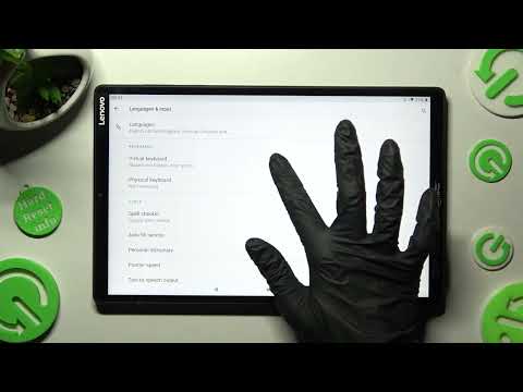 Lenovo TAB M10 Plus - How to Disable / Enable Keyboard Auto Correction Feature