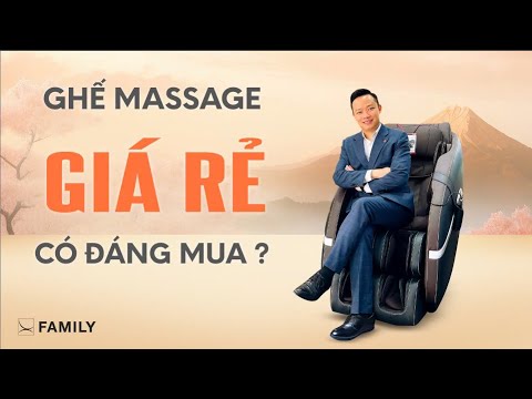 Ghế Massage Giá Rẻ Có Đáng Mua? thumbnail