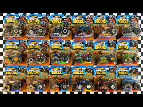 Unboxing 18 Hot Wheels Monster Trucks!