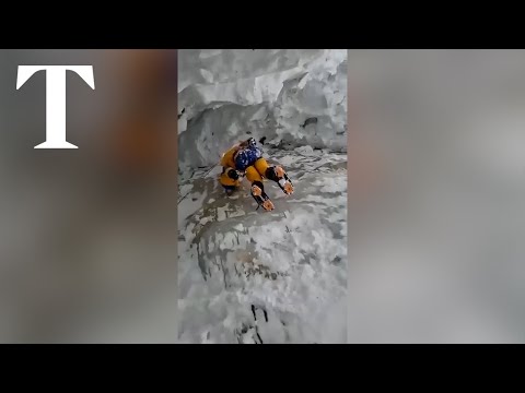 Indian climber rescued from Annapurna crevasse after three day