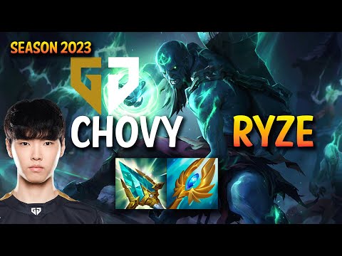 Gen Chovy RYZE vs SYNDRA Mid - KR Ranked