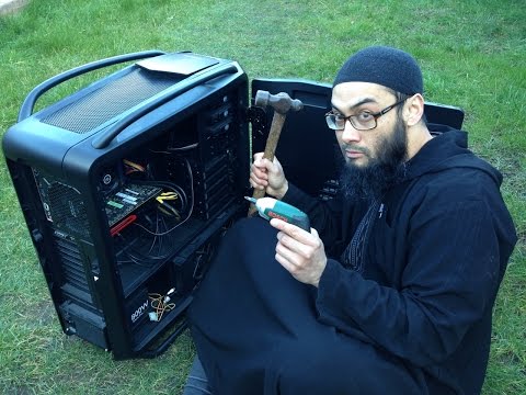 How Not To Build A Gaming Computer PC - Cooler Master Cosmos II - Part 1