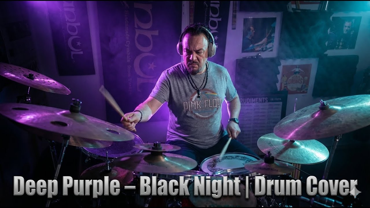 Deep Purple – Black Night | Drum Cover