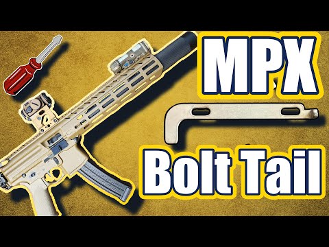 Sig Sauer MPX Bolt Tail Out of Battery Safety Install