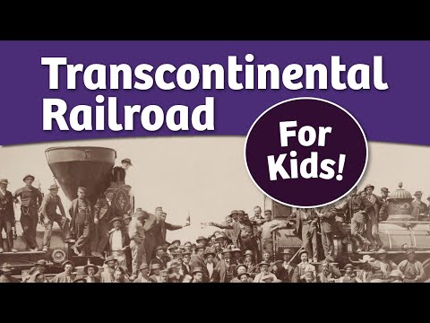 The First Transcontinental Railroad for Kids | Bedtime History