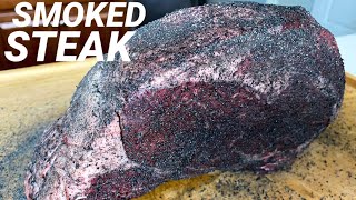 Steak On A Smoker - Offset Smoker